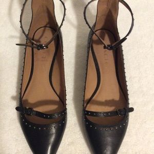 Coach “Jody “ Leather Black Flat pointed Shoes